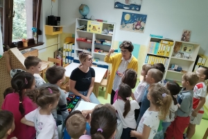 Posjet dječje književnice - Željke Horvat Vukelja Posjet dječje književnice - Željke Horvat Vukelja